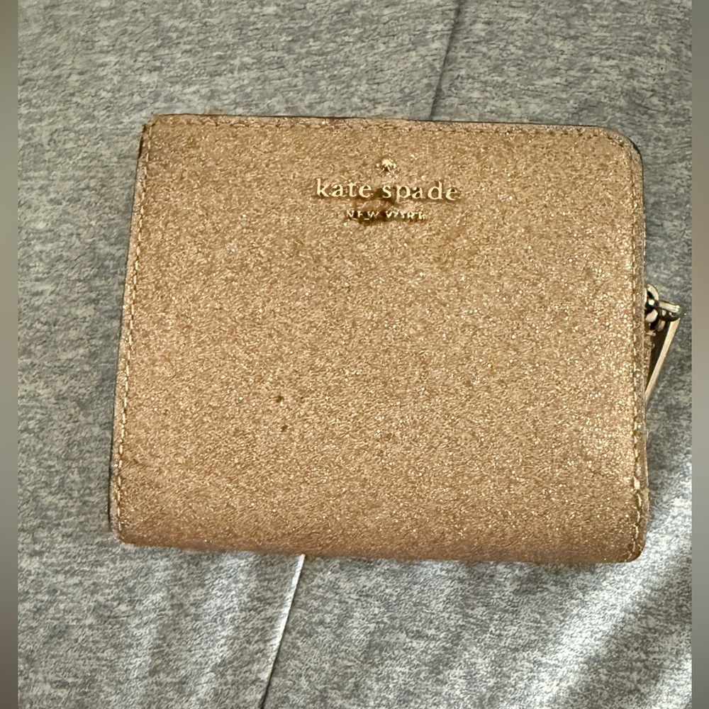 Kate Spade Shimmering Gold Wallet
